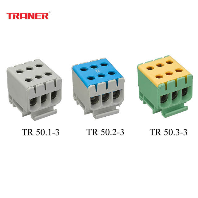 TR 50系列 3回路 铝铜通用接线端子