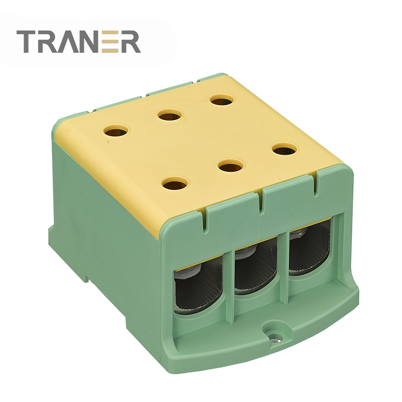 TR 240 series 3 ways Al/Cu universal terminal block