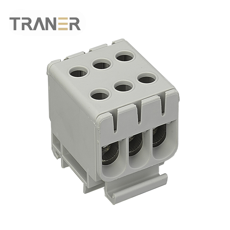 TR 50 series 3 ways Al/Cu universal terminal block