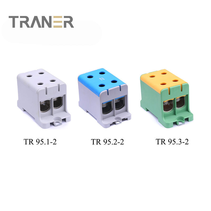 TR 95 series 2 ways Al/Cu universal terminal block