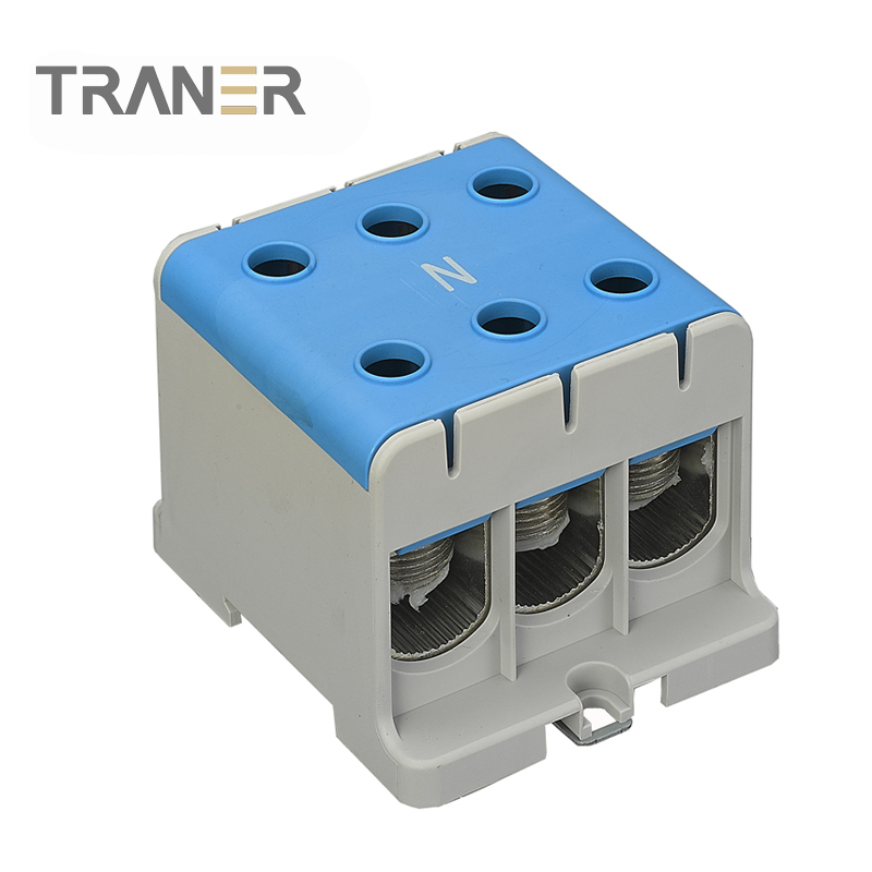 TR 150 series 3 ways Al/Cu universal terminal block